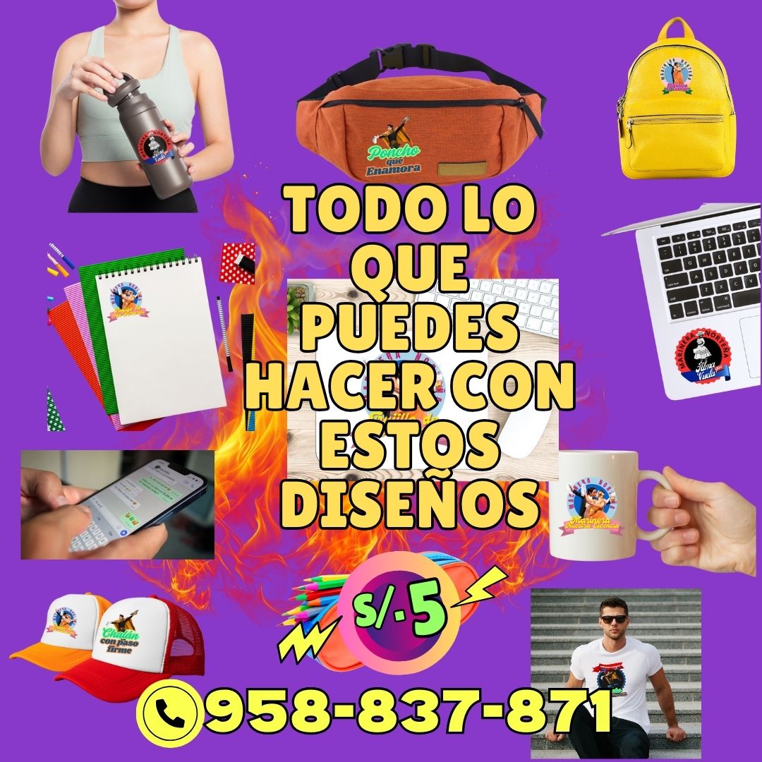92 ARCHIVOS DIGITALES - 20 HERMOSOS DISEÑOS DE MARINERA NORTEÑA