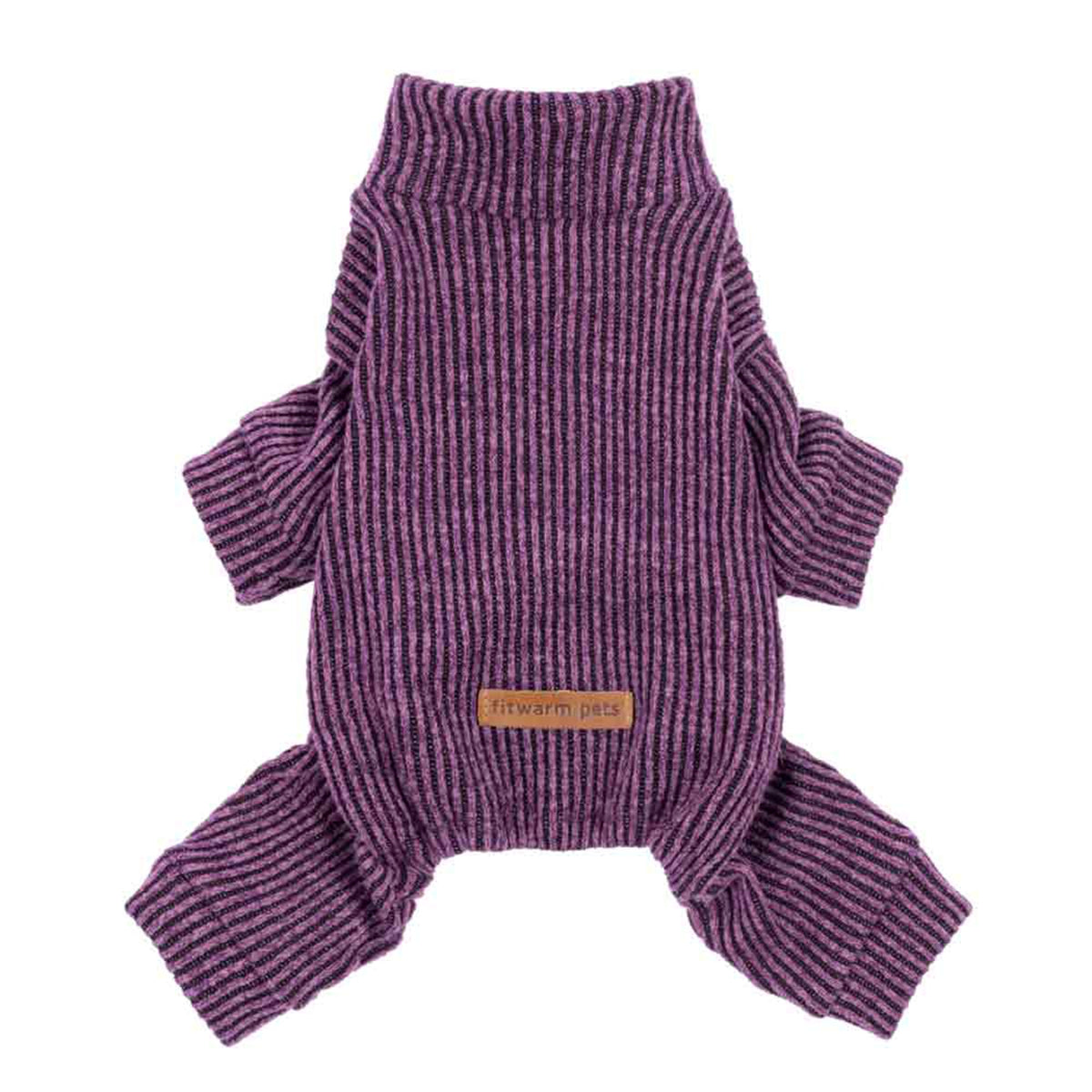 ENTERIZO PERRO MORADO ROPA ABRIGADORA MASCOTA PERRO GATO – TALLA L