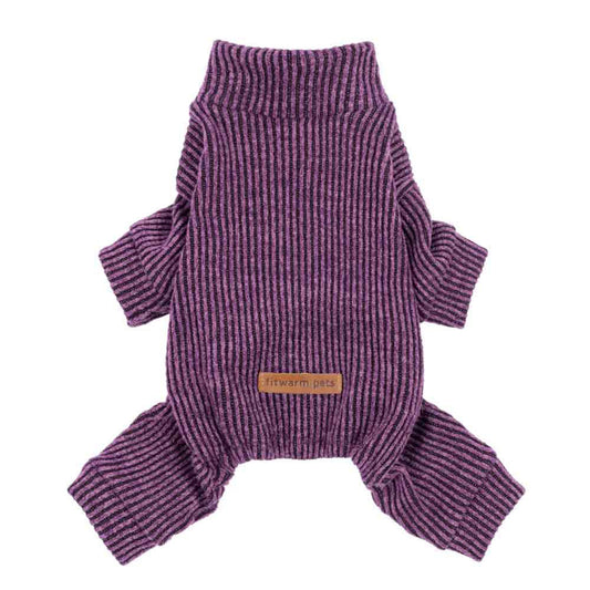 ENTERIZO PERRO MORADO ROPA ABRIGADORA MASCOTA PERRO GATO – TALLA L