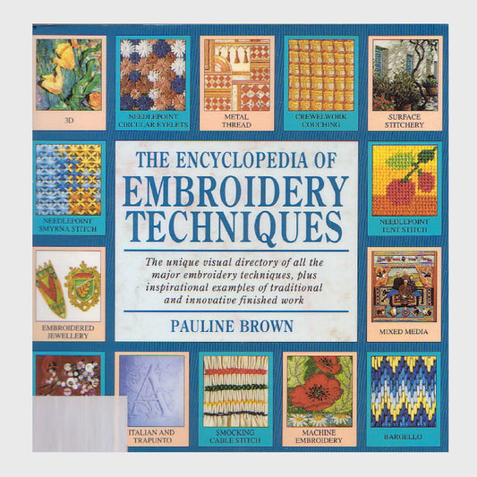 Encyclopedia Embroidery Techniques || E-Book Instant Download PDF files || ENCEMBTECH35