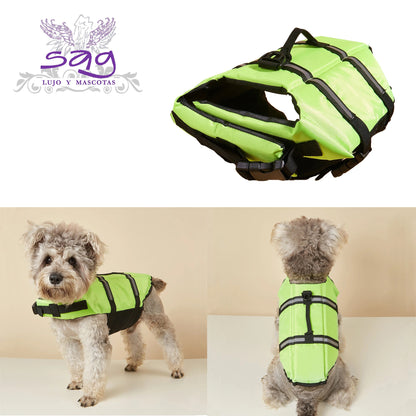 Summer-Ready Pet Life Jacket - Reflective & Adjustable