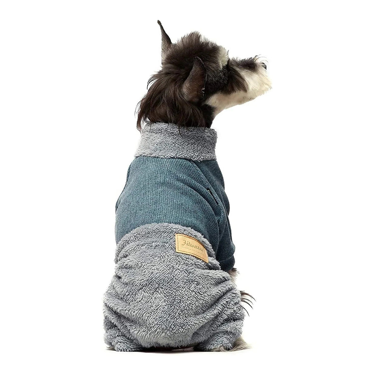 ENTERIZO CELESTE ROPA PARA PERRO GATO MASCOTA – TALLA XXL