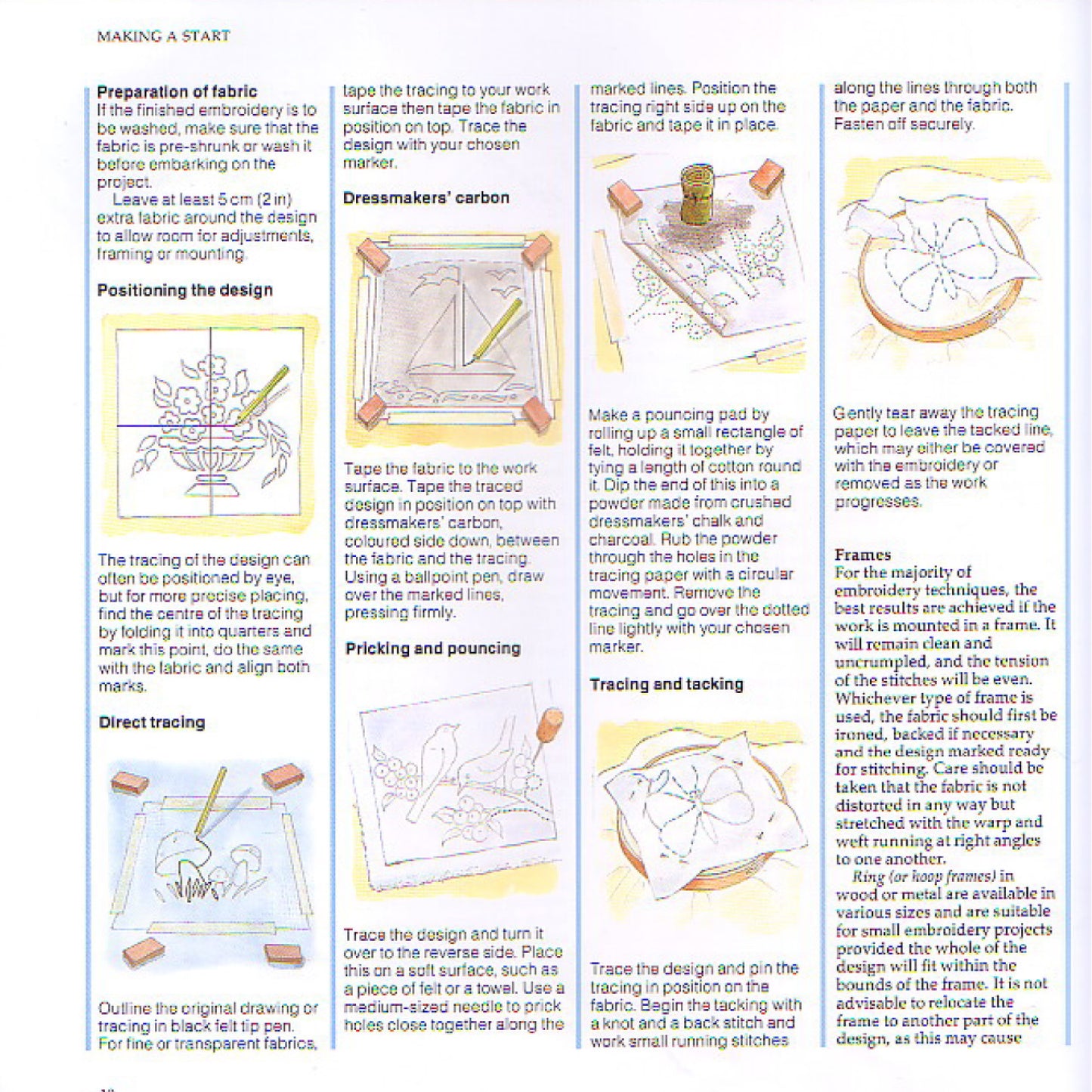 Encyclopedia Embroidery Techniques || E-Book Instant Download PDF files || ENCEMBTECH35