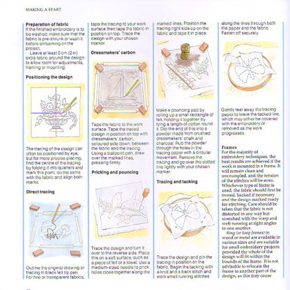 Encyclopedia Embroidery Techniques || E-Book Instant Download PDF files || ENCEMBTECH35