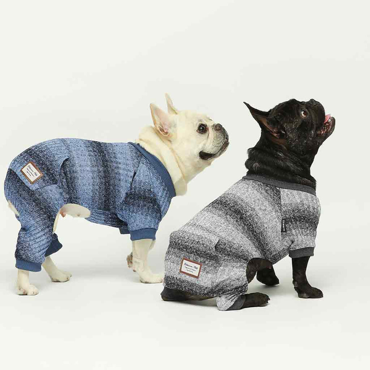 ROPA PARA PERRO ENTERIZO NARANJA TEJIDO SUAVE Y ABRIGADOR – TALLA XXL