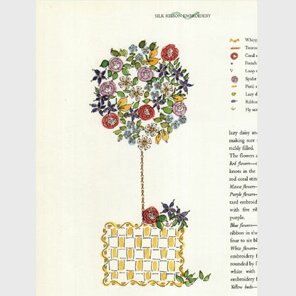 Over 20 Beautiful Projects Silk Ribbon Embroidery || E-Book Instant Download PDF files || 20BEAPROSILRIBEMB34