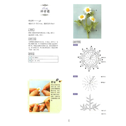 Libro de Patrones de Tejido Floral Lunarheavenly – Accesorios Decorativos Tejidos a Mano | Crochet y Dos Agujas | E-Book PDF Descargable Instantáneo | FLOMARMINIEB