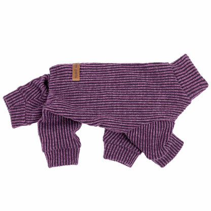 ENTERIZO PERRO MORADO ROPA ABRIGADORA MASCOTA PERRO GATO – TALLA L