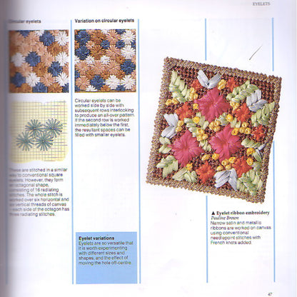 Encyclopedia Embroidery Techniques || E-Book Instant Download PDF files || ENCEMBTECH35