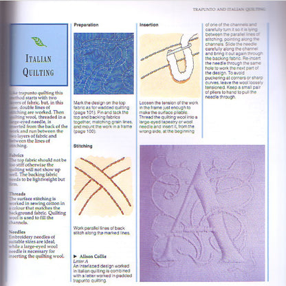 Encyclopedia Embroidery Techniques || E-Book Instant Download PDF files || ENCEMBTECH35