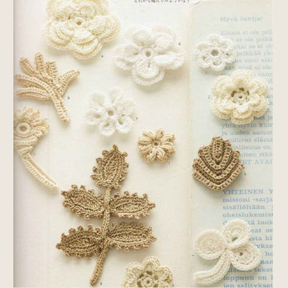Encaje Irlandés a Crochet – Técnica Japonesa Profesional | E-Book PDF Descargable Instantáneo | Patrón de Crochet Avanzado | IRICROLAC