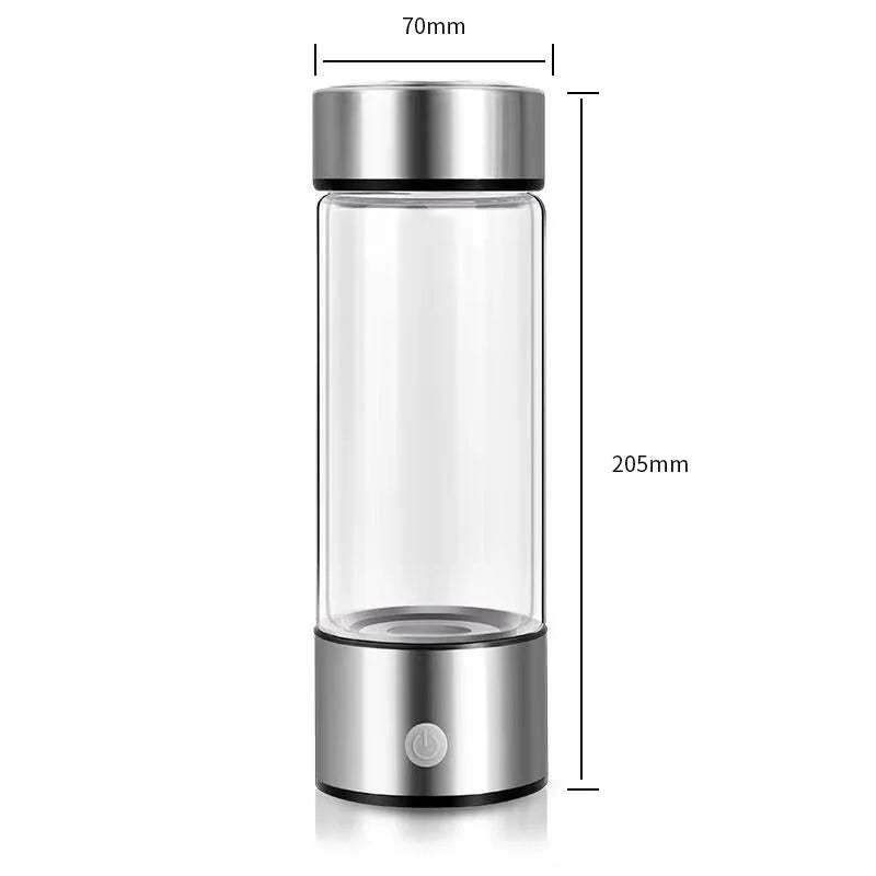 USB-Powered Hydrogen Water Cup – Titanium Filter for Ultimate Health