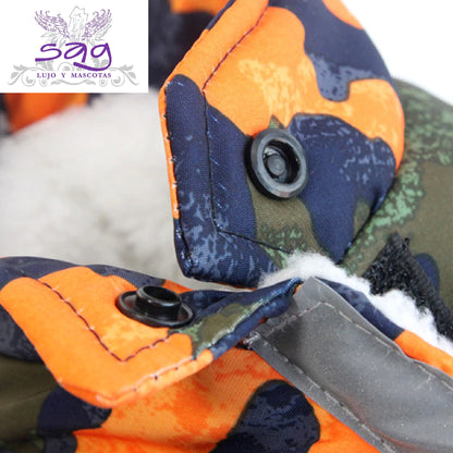 WATERPROOF THERMAL JUMPSUIT WITH FAKE SHEEP LINING FOR PETS || ENTERIZO TÉRMICO IMPERMEABLE CON FORRO CARNERO POLAR MASCOTA PERRO